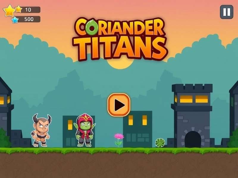 Coriander Titans Game Screenshot